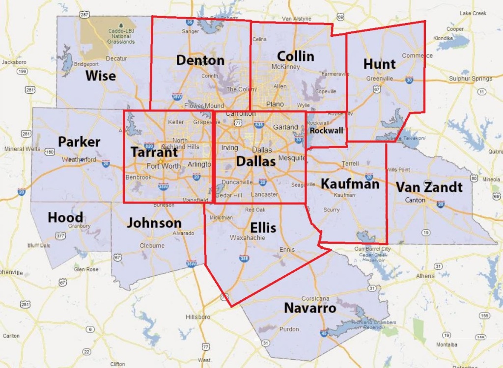North Texas counties that have already called a shelter in place. 